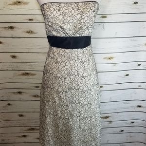 Whitr House Black Market lace dress